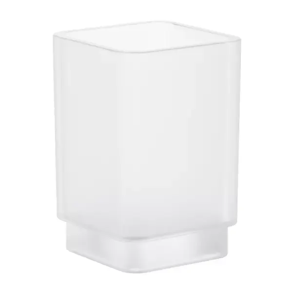 Pahar Grohe 40783000, 106 mm, 73 mm, 140 volum ml, pe suport, sticla, pahar, Alb
