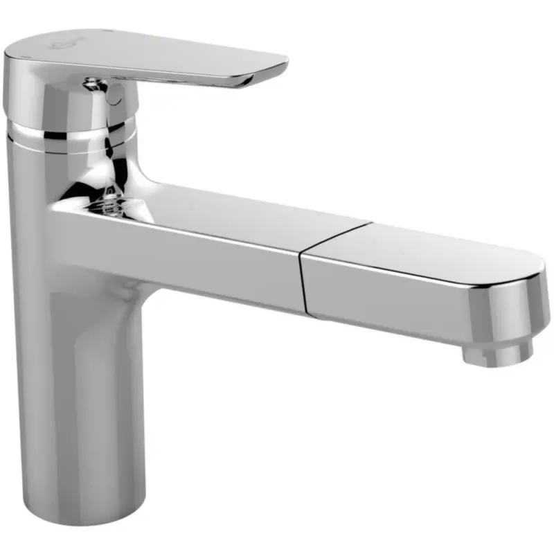 Baterie bucatarie Ideal Standard Ceraplan III, medie, tip L, dus, crom, B0956AA