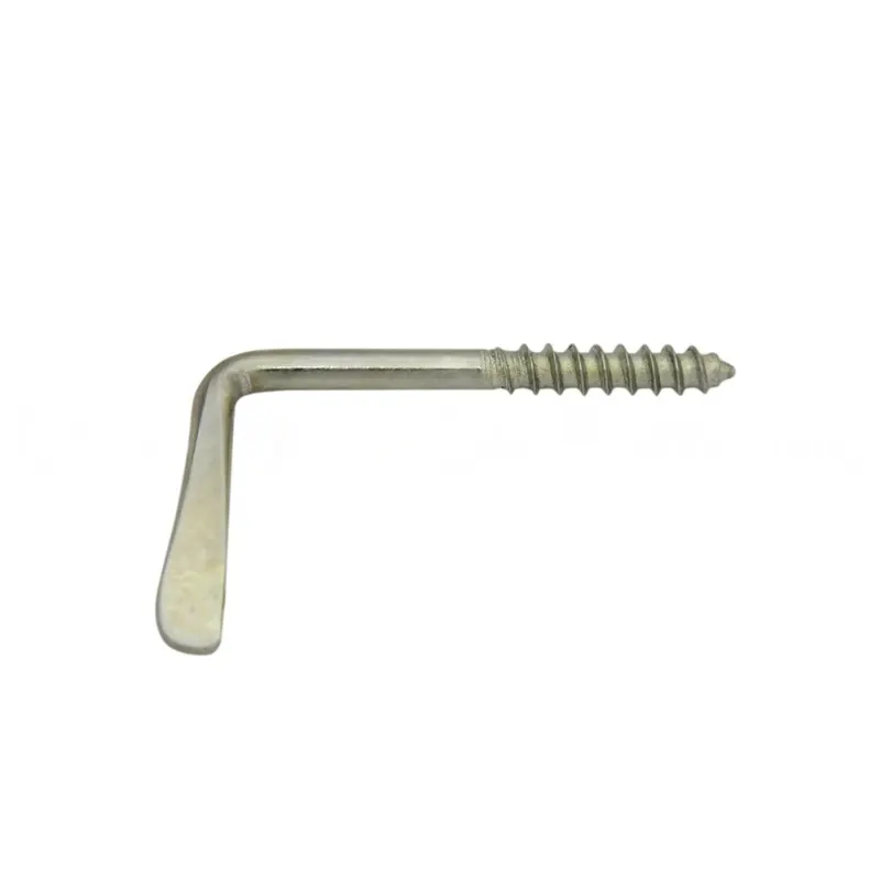 Foraibar cu filet, din otel zincat, alb, 73 mm
