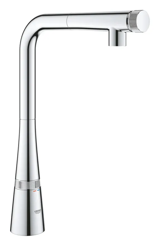 Baterie bucatarie Grohe 30442000, 1 bar, 370 mm, 199 mm, 1 orificii instalare, 1 sprayuri, 180 unghi pivotare, Crom