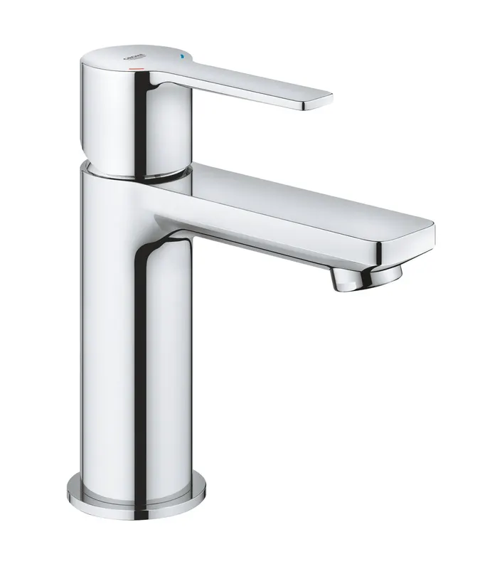 Baterie lavoar Grohe 23791001, Lineare, tip comanda monocomanda, tip instalare pe lavoar, pe blat, crom