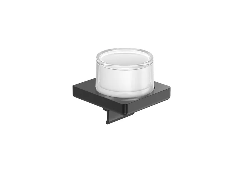 Dozator sapun Roca A817037NM0, baie Tempo, tip instalare pe perete, volum ml 180, numar orificii instalare 2, negru