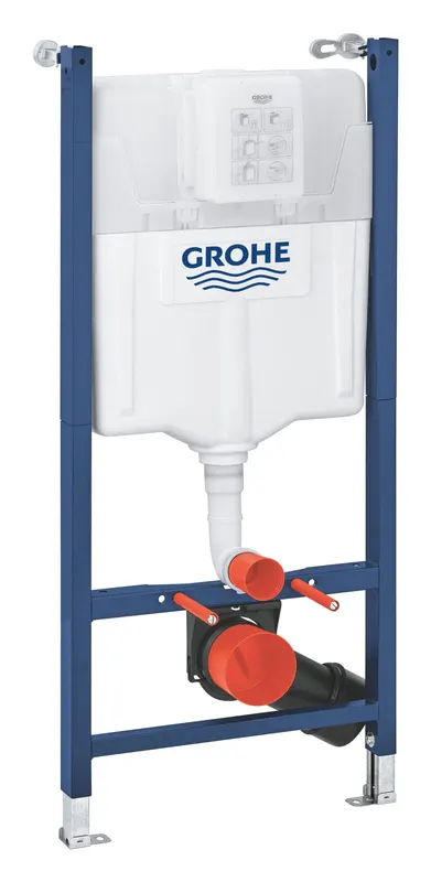 Set rezervor Grohe 38939000, Cadru 2in1 Rapid SL, tip instalare incastrat, tip placare uscata, numar moduri spalare 2