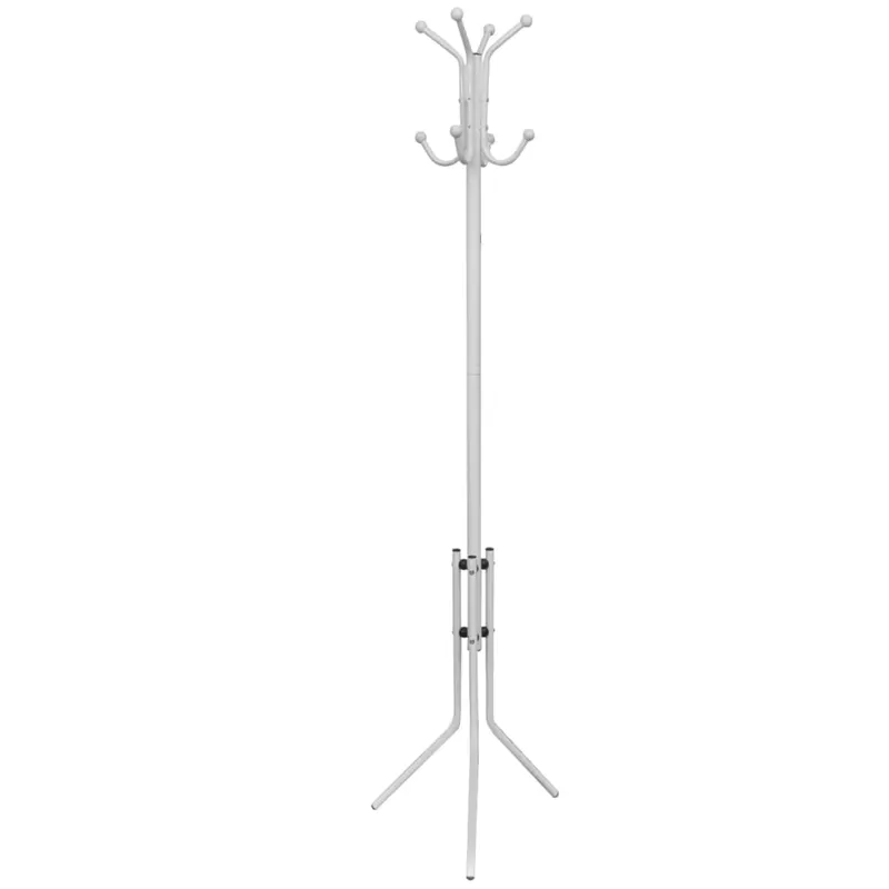 Cuier metal alb