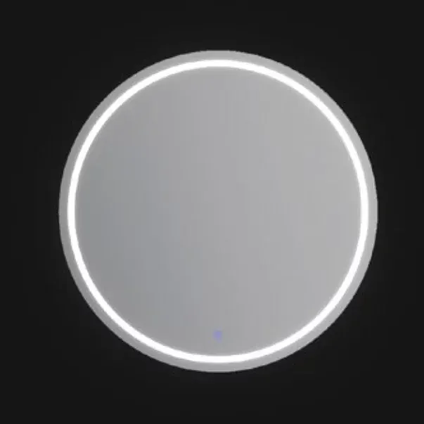 Oglinda Fluminia Ando R80, diam 80 cm, rotunda, iluminare LED, garantie 2 ani