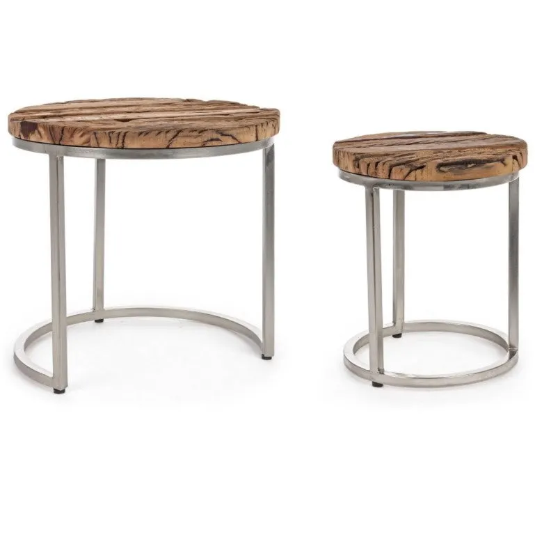 Set 2 măsuțe de cafea RAFTER HIGH