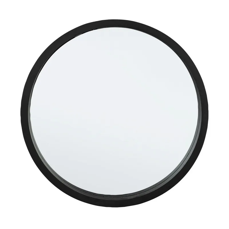 Oglinda de perete TIZIANO ROUND Ø52 CM - Negru