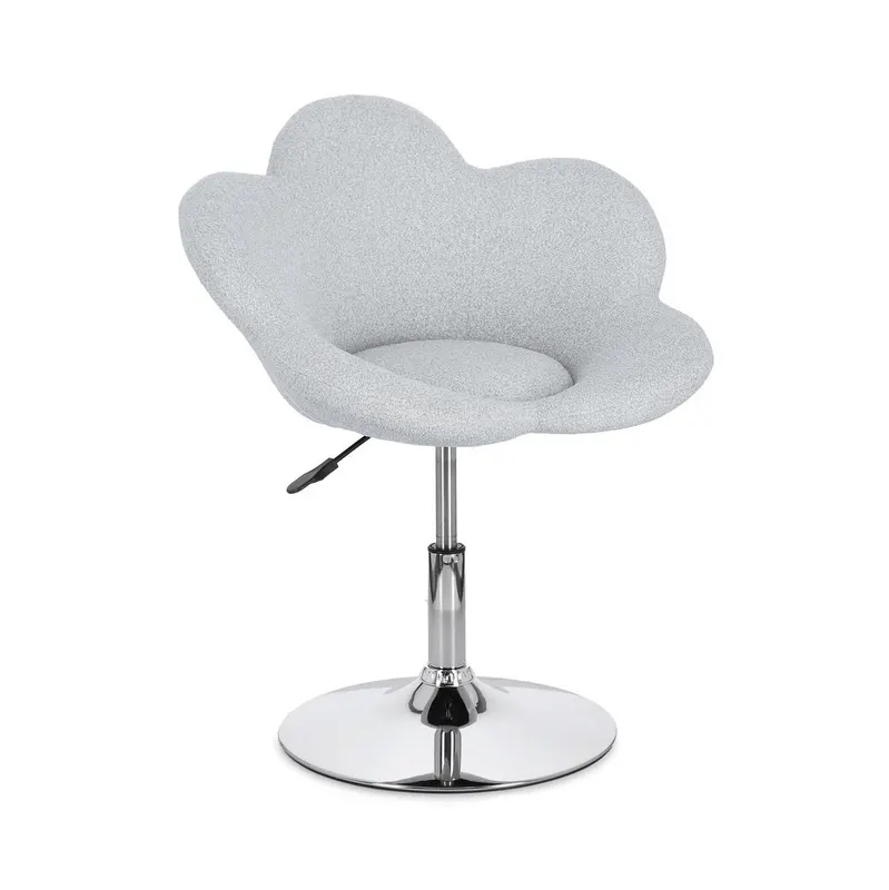 Fotoliu FLEUR CHROME - Grey