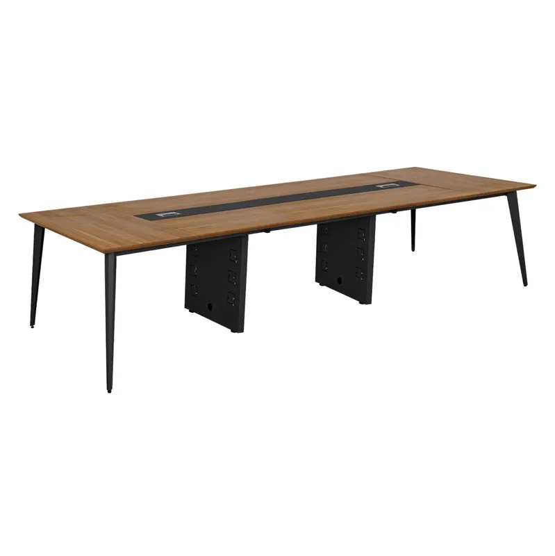 Masa de conferinta ELMONT 360 x 140 CM - Lemn / 360x140cm