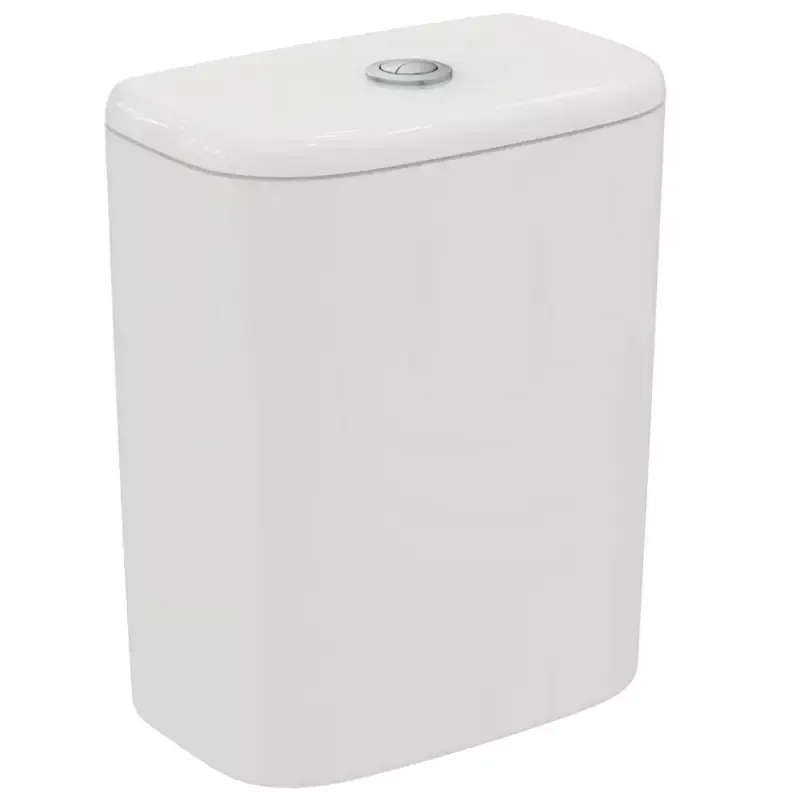 Rezervor aplicat WC Ideal Standard Tesi, alimentare inferioara, alb, T356801
