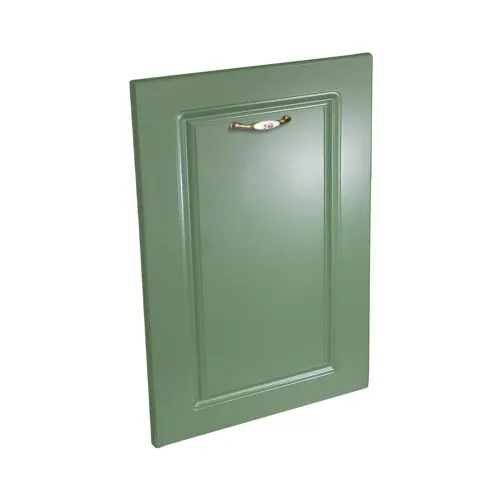 Front pentru masina de spalat vase 60cm MDF verde drept