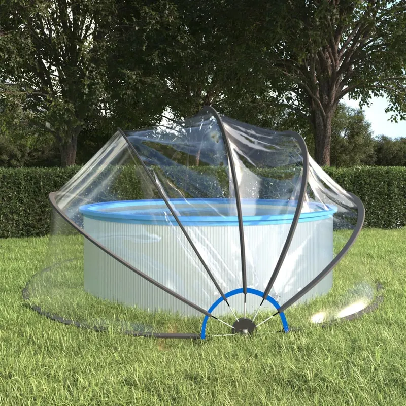 cupola pentru piscina, 500 x 250 cm