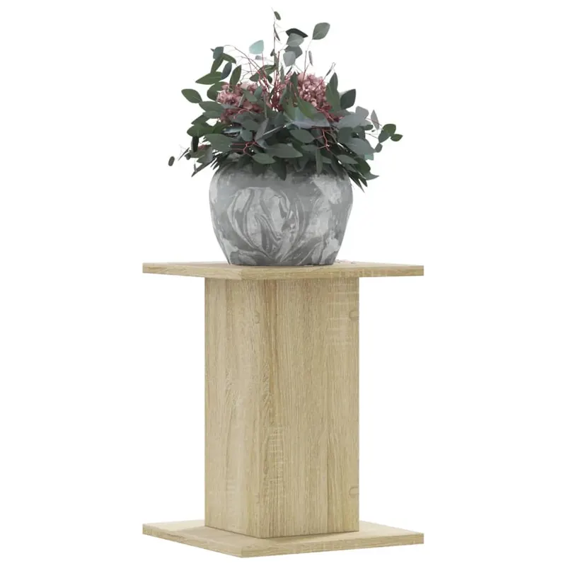 suporturi plante 2 buc. stejar sonoma 30x30x40cm lemn prelucrat