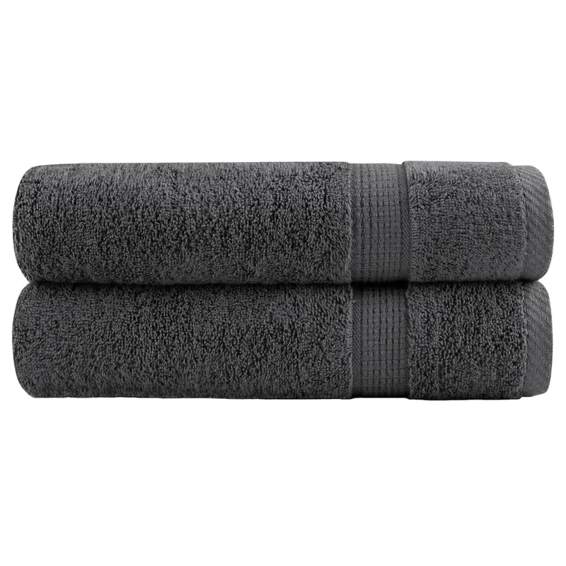 Prosoape dus premium solund 2 buc antracit 70x140cm 600gsm