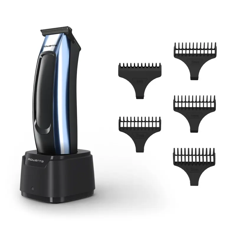 Aparat de tuns pentru contur si detalii Rowenta Barber Experience TN1851E0, lame inox, 6500 rpm, autonomie 90 minute, 0.5 - 5 mm,incarcare rapida