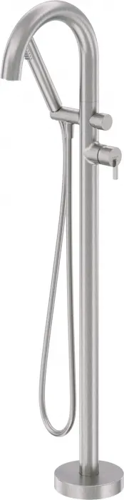 Baterie pentru cada freestanding, otel, cu set de dus, Deante Silia