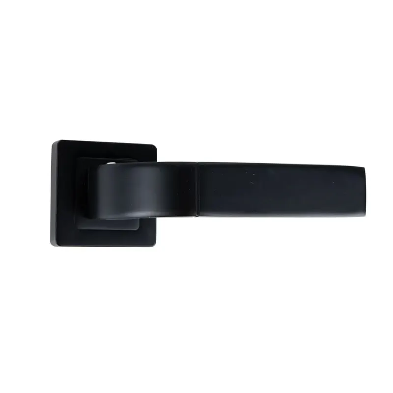 Set manere Yale Bologna, cu rozete incluse, aluminiu, negru mat