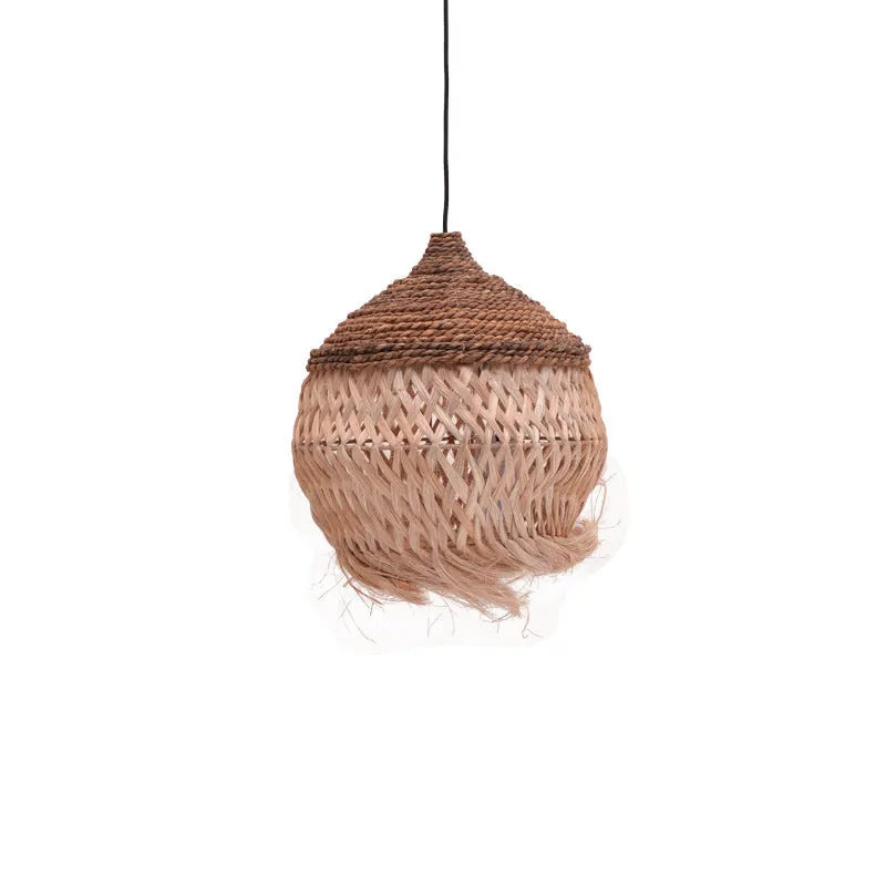 Lustra Fiorine abaca, Natural, 35x35x45 cm - Natur