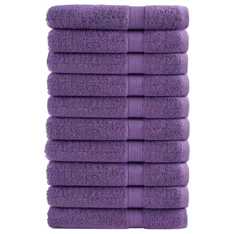 prosoape de sauna premium solund 10 buc. violet 80x200cm 600gsm