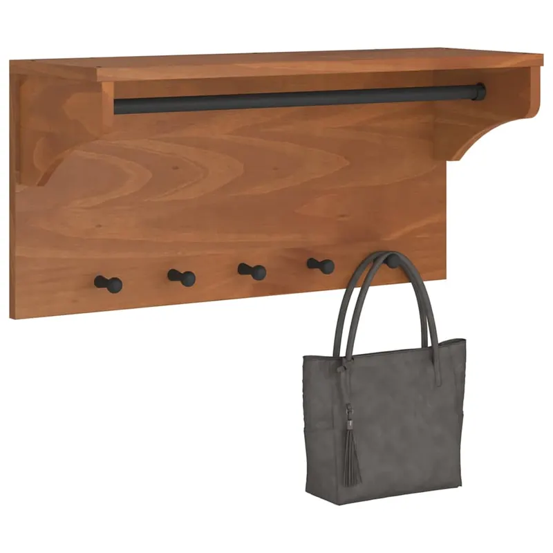 suport pentru haine sandnes 87x30x42 cm, lemn masiv de pin