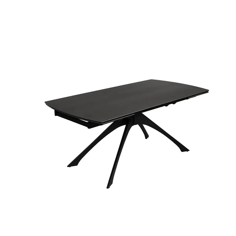 Masa extensibila SOFIE DARK GREY 180(260) x 90 CM - Negru
