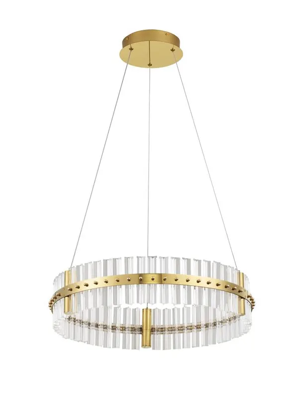 Lampa suspendata TRIAC dimabila KEZO - Ø 60cm / Gold