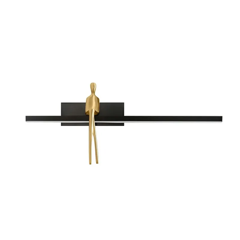 Aplica de perete dimabila ROISE - Negru/Gold