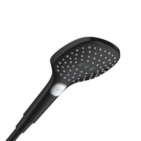 Para de dus Hansgrohe Raindance Select 120 negru mat 3 functii