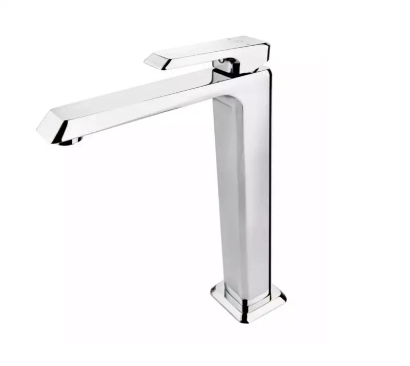 Baterie lavoar FDesign Brina FD1-BRN-2L-11, 3 8 , marimea XL, monocomanda, cartus ceramic, fara ventil, crom
