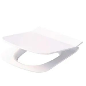 Capac vas wc din duroplast, alb ,soft-close, Cersanit City Square
