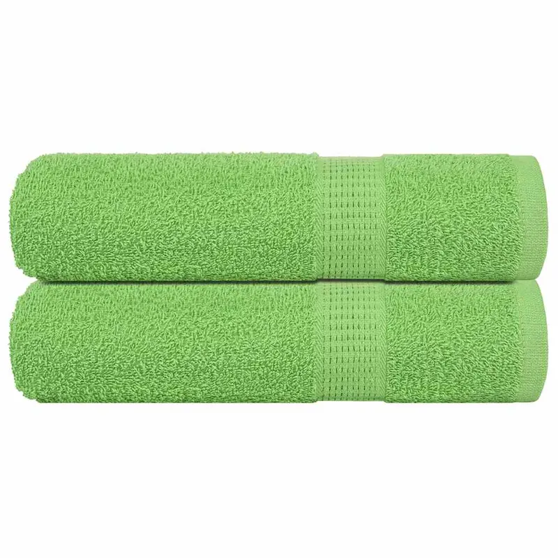 Prosoape de baie, frogn, 2 buc, verde mar, 100x150 cm, 360 g/m2