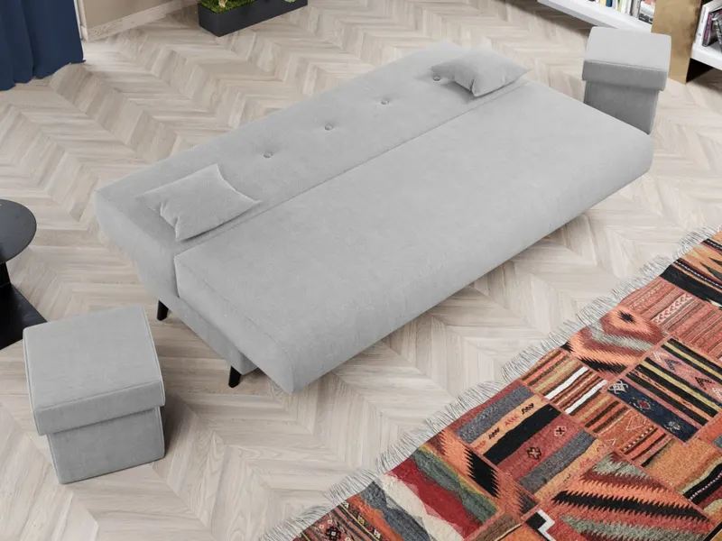 Canapea Clin Gri Deschis — imaginea 3