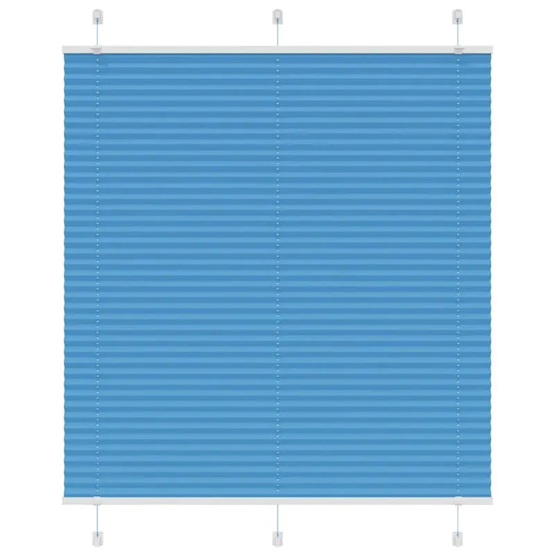 jaluza plisata albastru 115x150 cm latime tesatura 114,4 cm