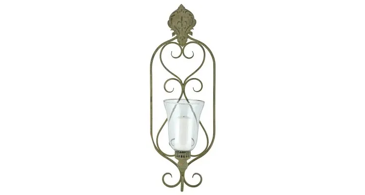 Lampa de perete din metal antichizat