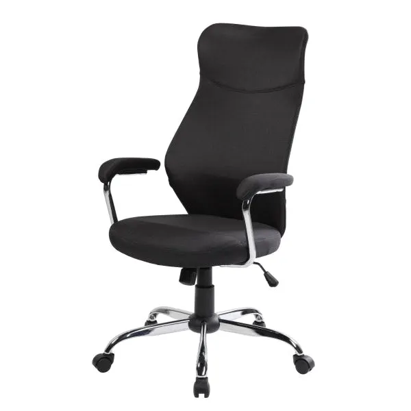 Scaun de birou TOVIN GREY - Negru