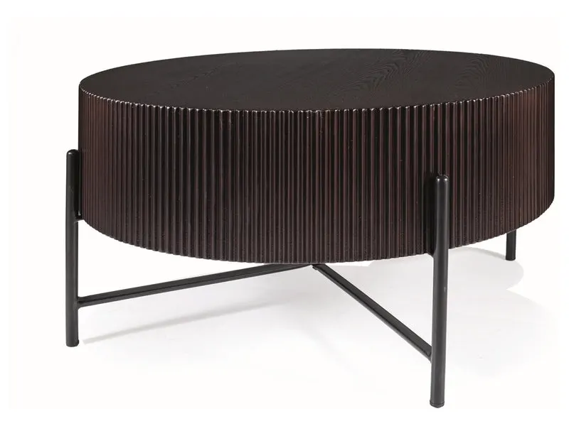 Masuta de cafea TRUCA Ø80 x 40 CM - Lemn
