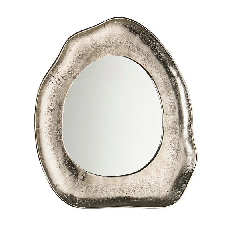 Oglinda de perete ASMITA NICKEL 31x 28 CM