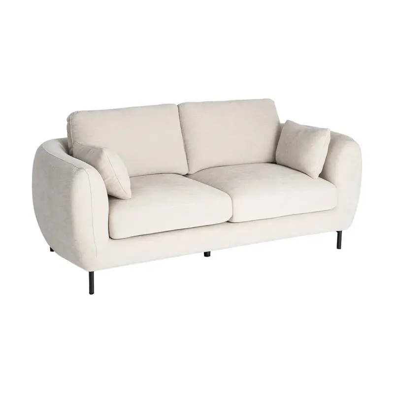 Canapea 2 locuri BASELI 189 CM - Cream