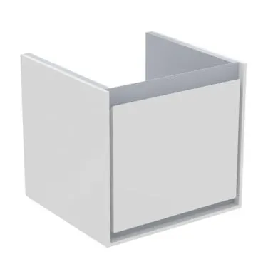 Dulap pentru lavoar, suspendat, alb lucios, 43 cm din mdf, Ideal Standard Tempo