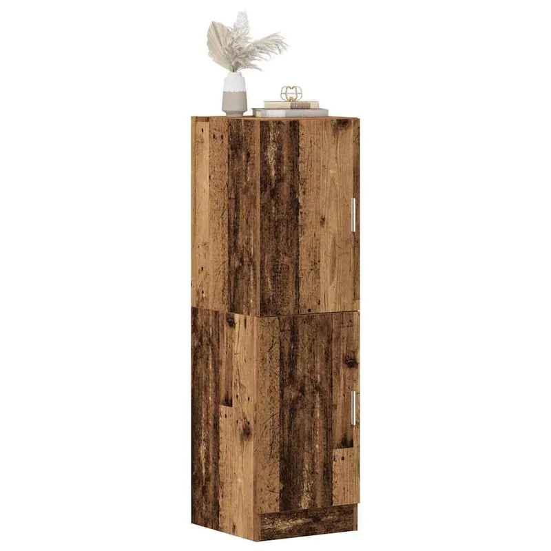 dulap de bucatarie, lemn vechi, 38x41,5x131,5 cm lemn prelucrat