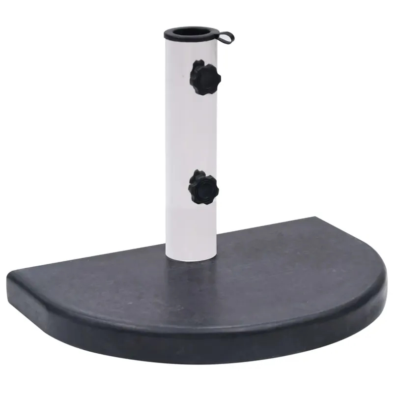 suport pentru umbrela, negru, 40x28x4 cm, granit