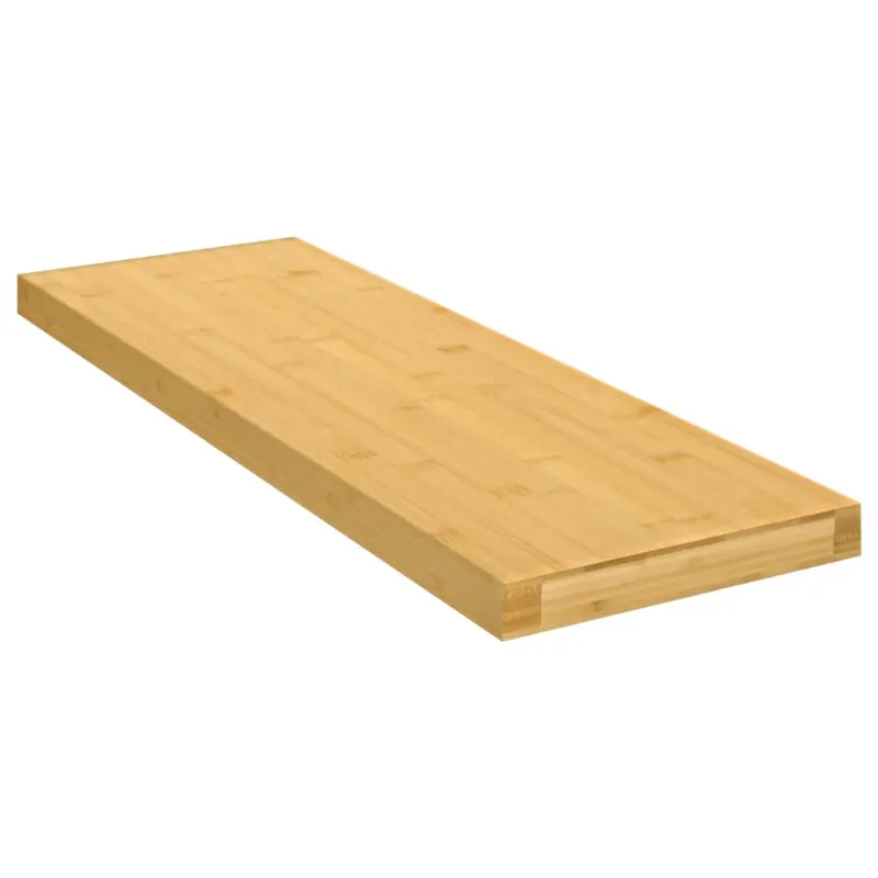raft de perete, 60x20x2,5 cm, bambus