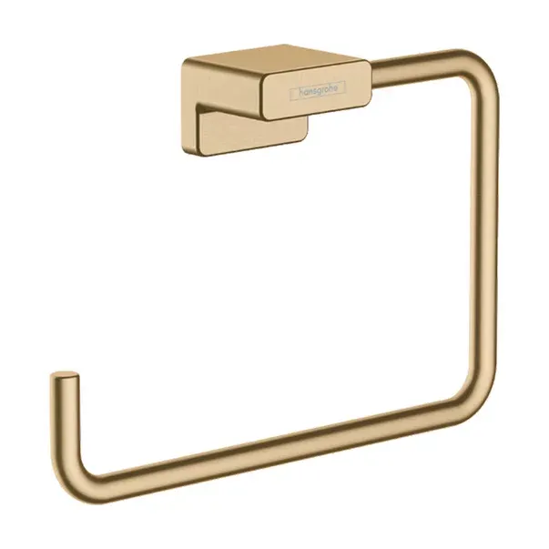 Suport prosop inelar Hansgrohe Addstoris Q finisaj bronz periat