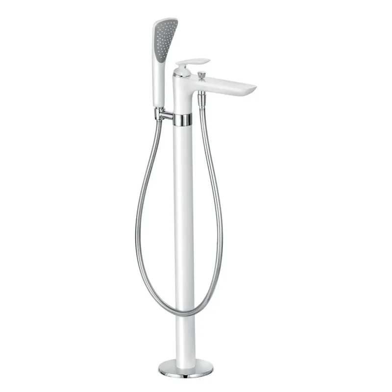 Baterie cada freestanding Kludi Balance alb crom