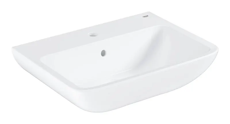 Lavoar Grohe 39808000, 139 mm, 448 mm, 35 mm, 600 mm, 1 cuve, 1 nr orificii baterie, pe perete, ceramica sanitara, Alb
