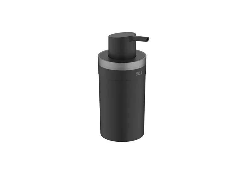 Dozator sapun Roca A817893NB0, baie Victoria, tip instalare pe blat, volum ml 160, zona montaj interior, negru