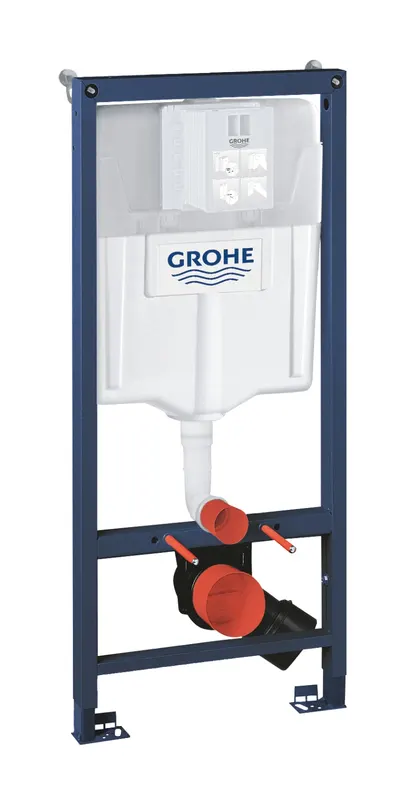 Set rezervor Grohe 39750001, Cadru 2in1 Rapid SL, tip instalare incastrat, tip placare uscata, numar moduri spalare 2