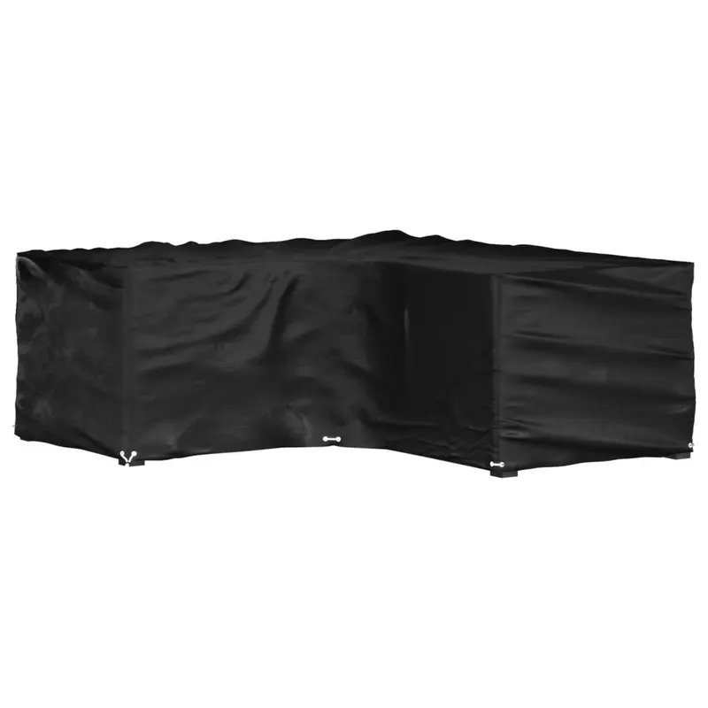 husa mobilier de gradina in forma de l 16 ocheti, 215x215x70 cm