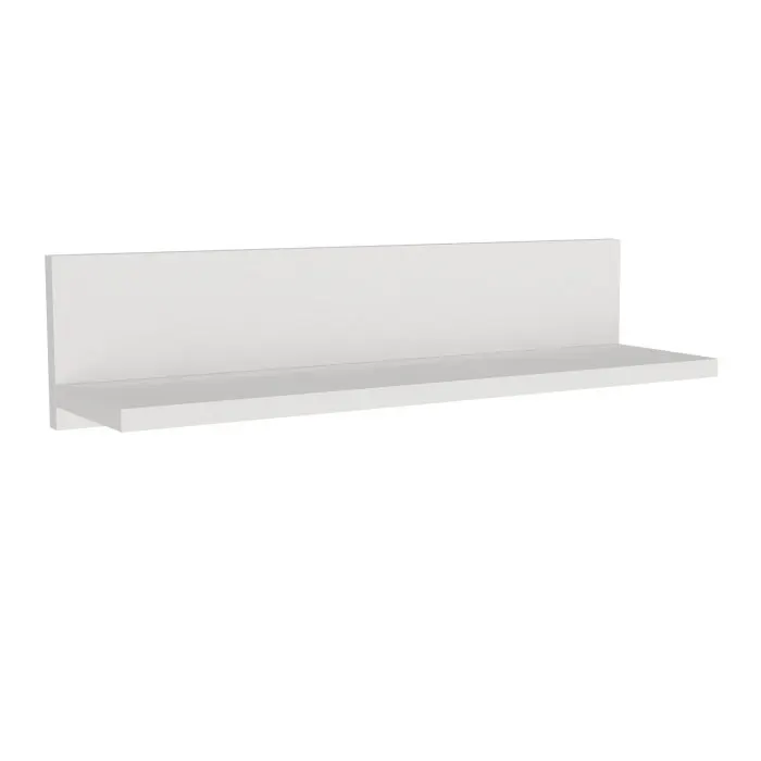 Raft suspendat NOVELLA K5, alb, 60x14,5x14,5 cm