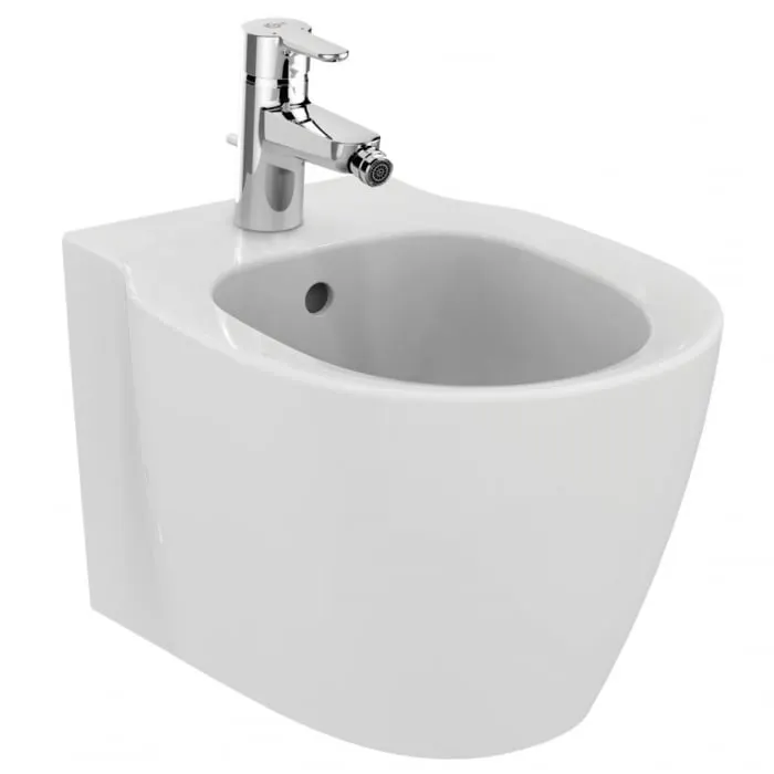 Bideu suspendat, alb, 48x36.5 cm, fixare ascunsa, Ideal Standard Connect